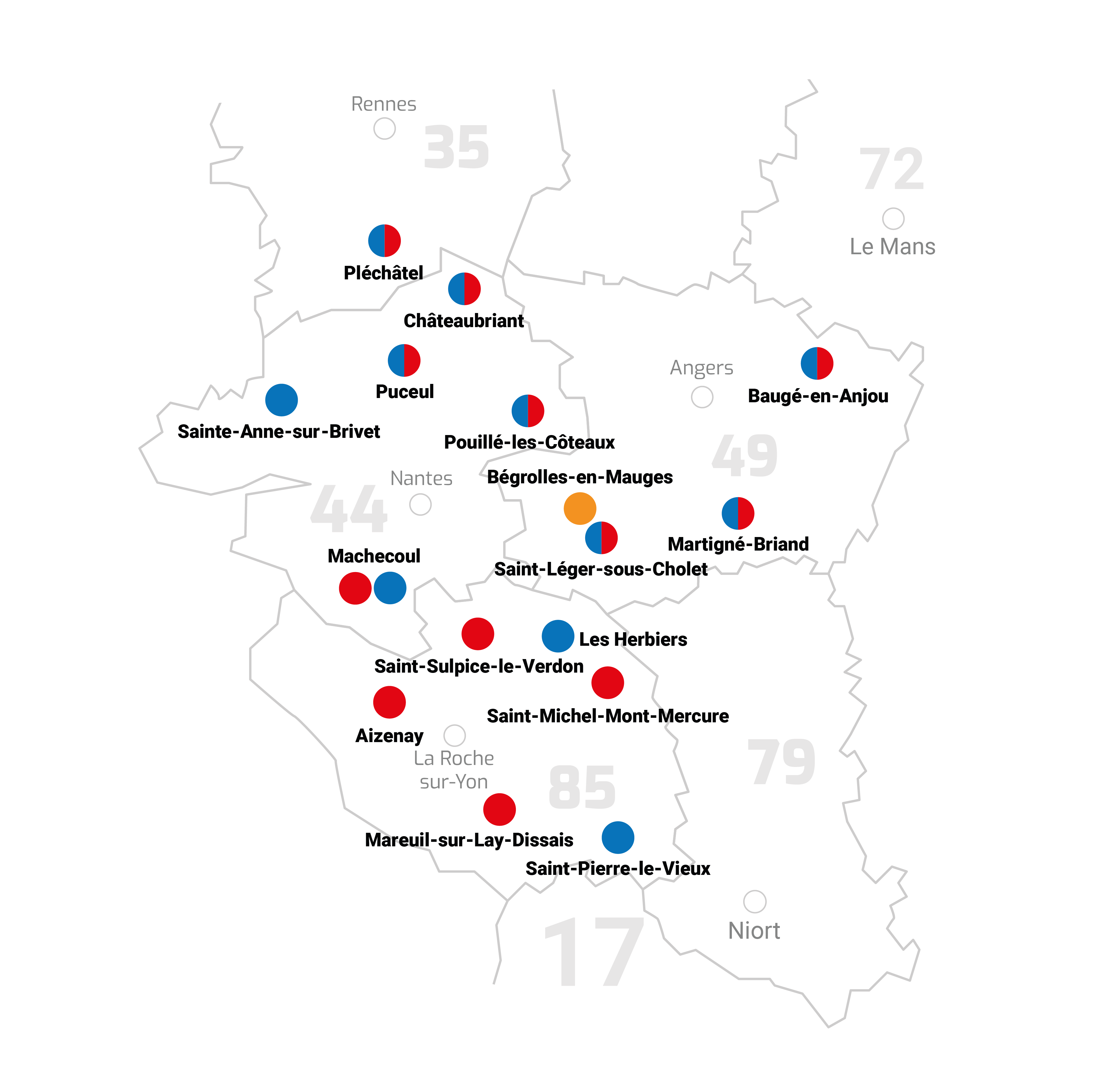 Carte agences Modema Agri