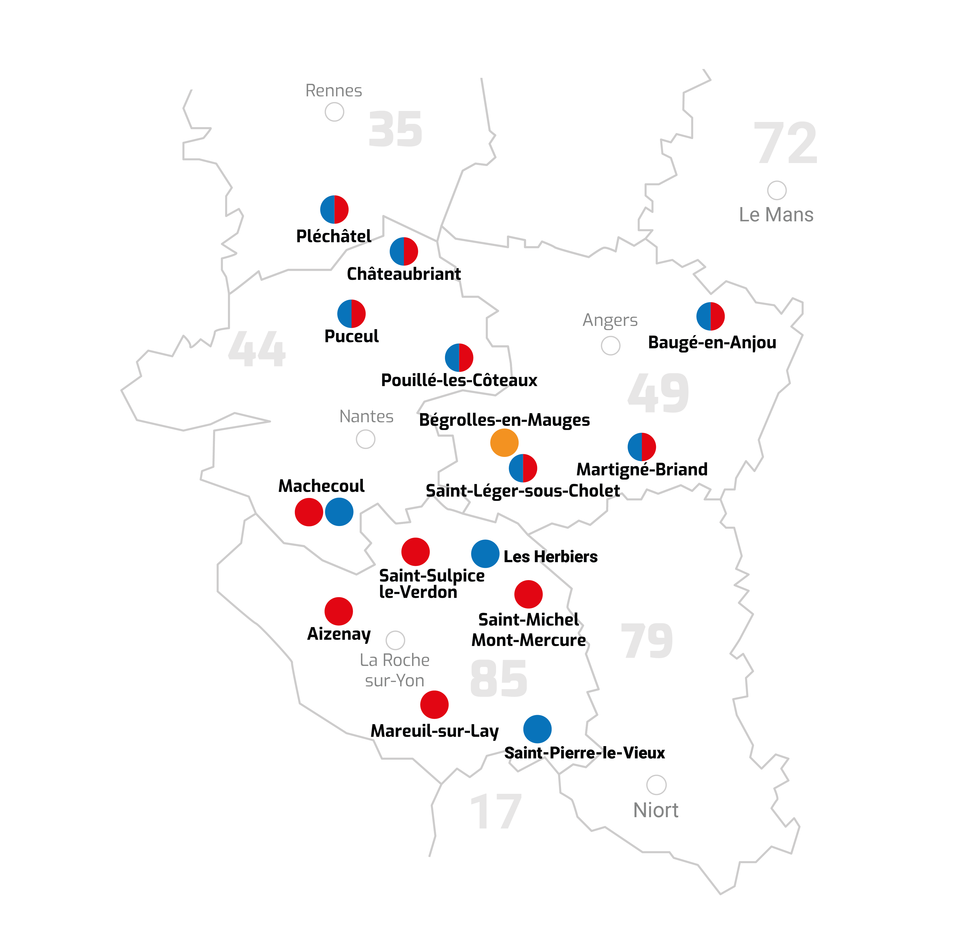 Carte agences Modema Agri