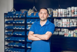 Vendeur comptoir élevage